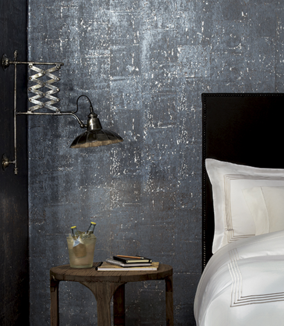 Papillons Eau De Nil Wallpaper Swatch