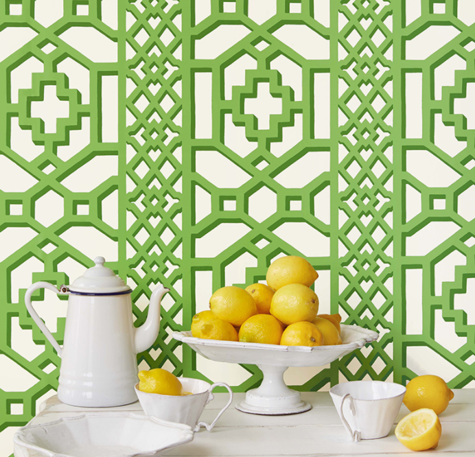 Zanzibar Trellis Wallpaper