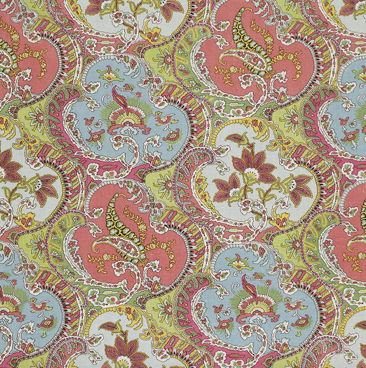Pick Fair Paisley Fabric