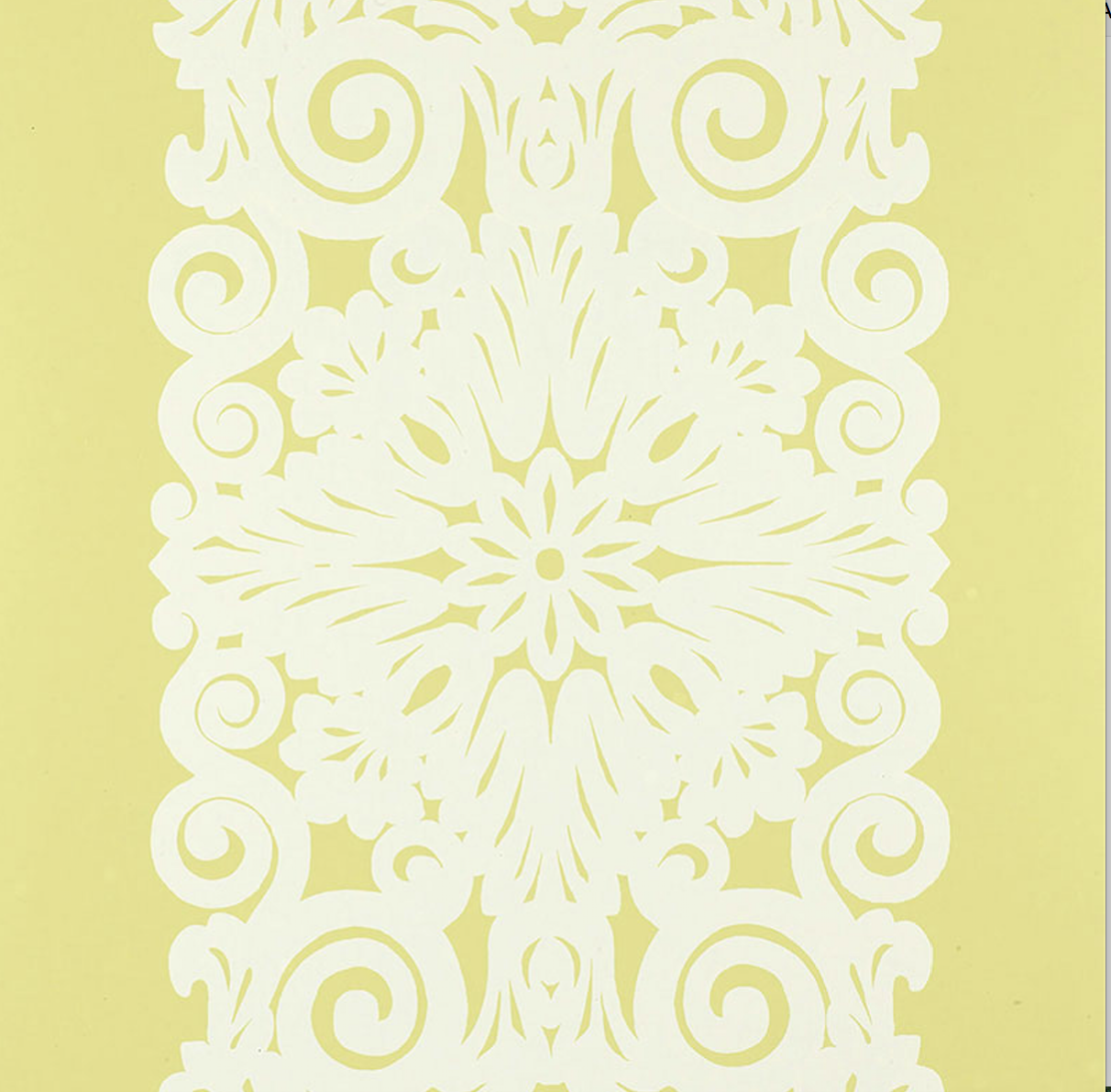 Graphic Panel Stripe Wallpaper