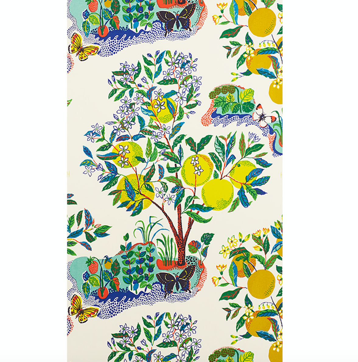 Citrus Garden Wallpaper