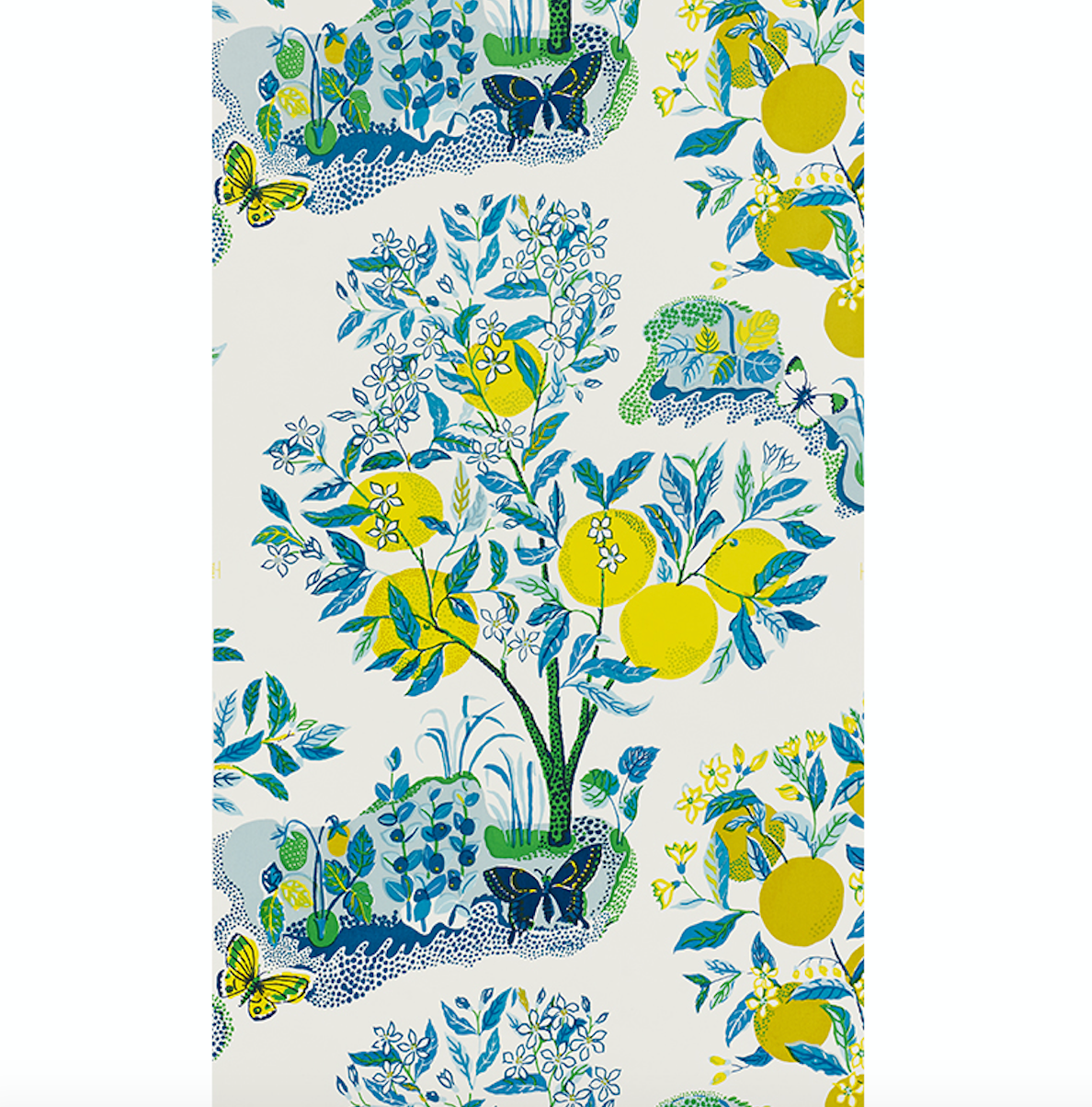 Citrus Garden Wallpaper