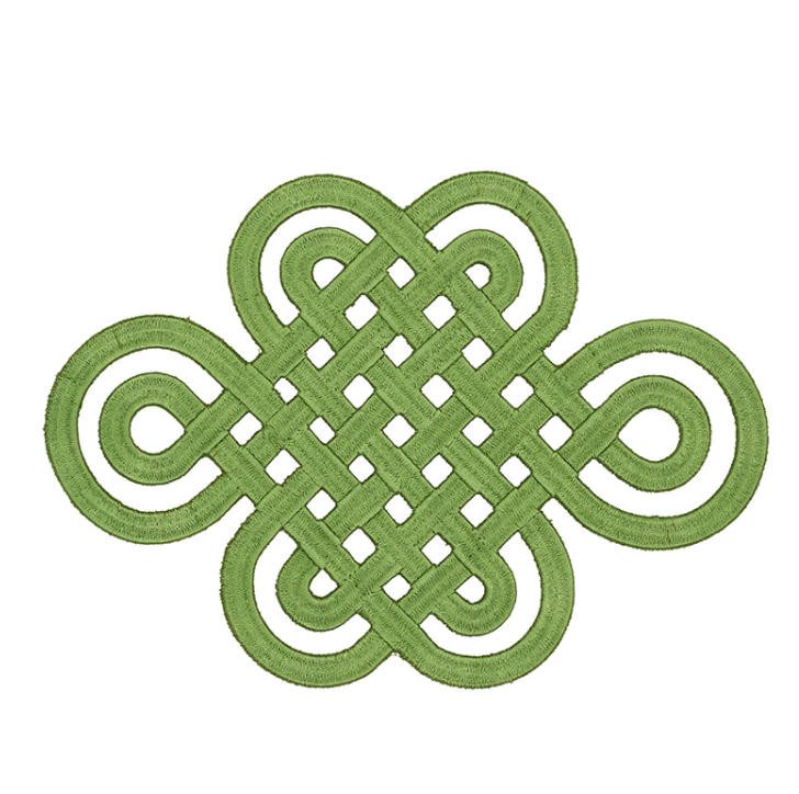 Good Luck Knotted Applique