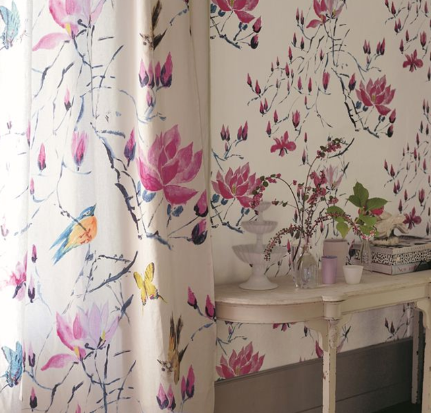 Madame Butterfly Fabric