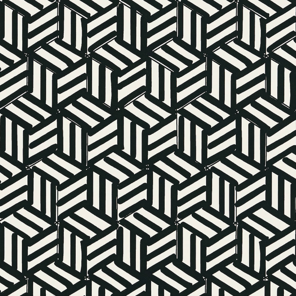 Tumbling Blocks Wallpaper