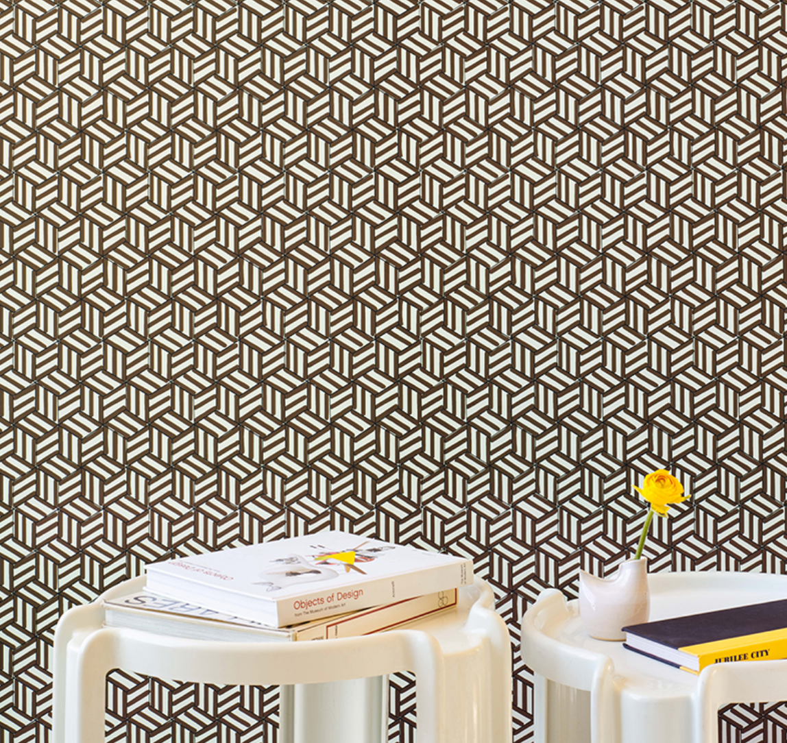 Tumbling Blocks Wallpaper