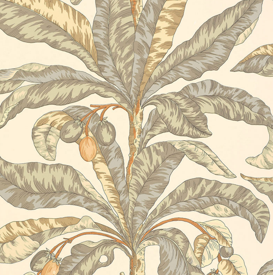 Blair House Palm Wallpaper