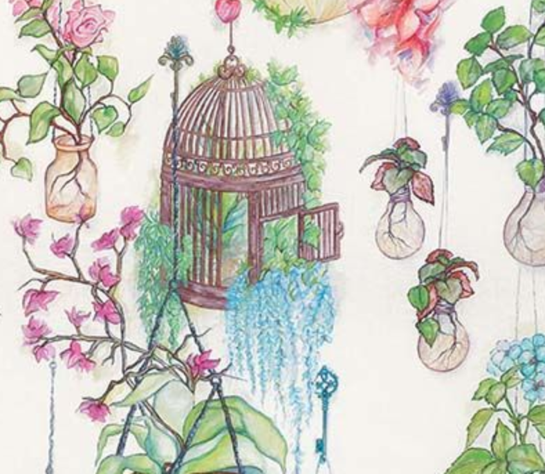 Hanging Garden Fabric