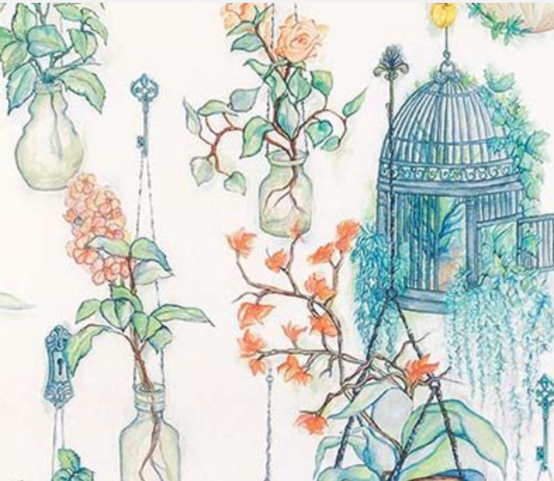 Hanging Garden Fabric