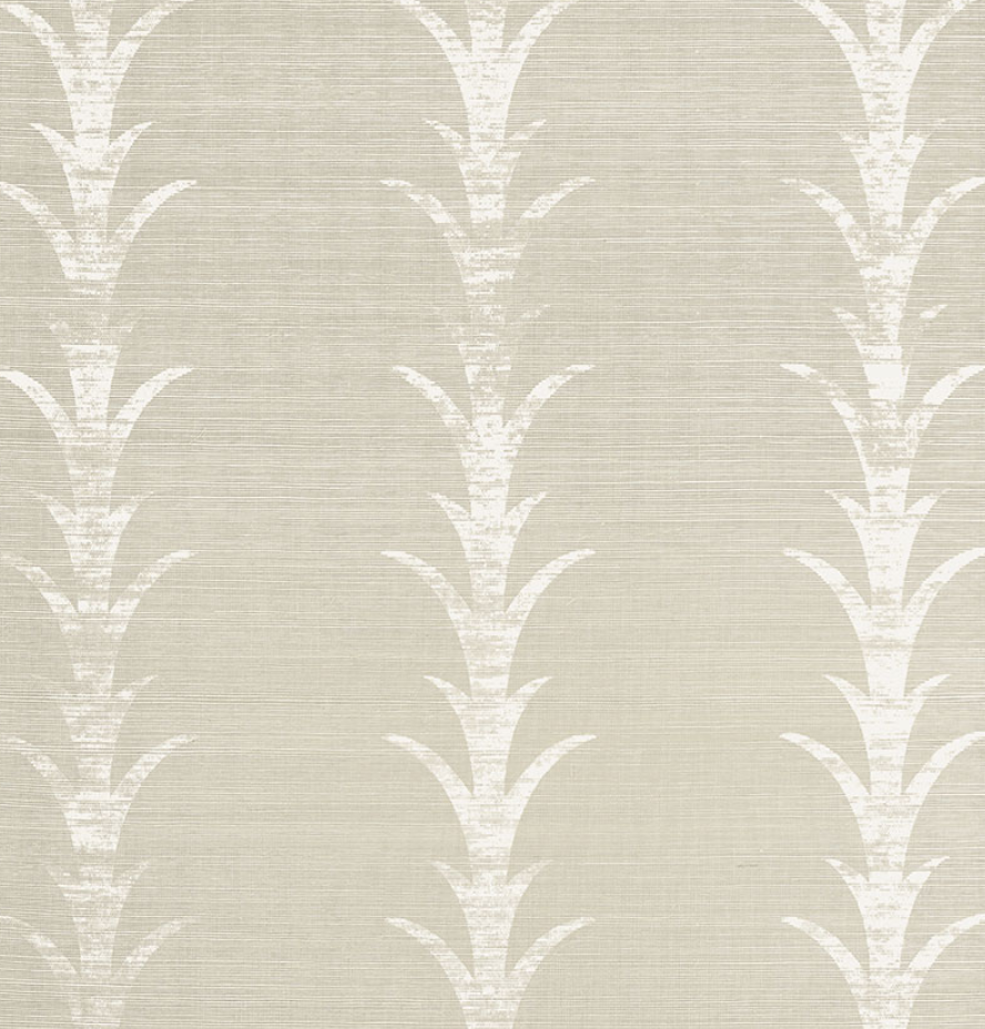 Acanthus Stripe  Sisal Wallpaper