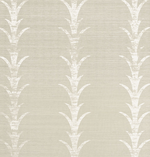 Acanthus Stripe  Sisal Wallpaper