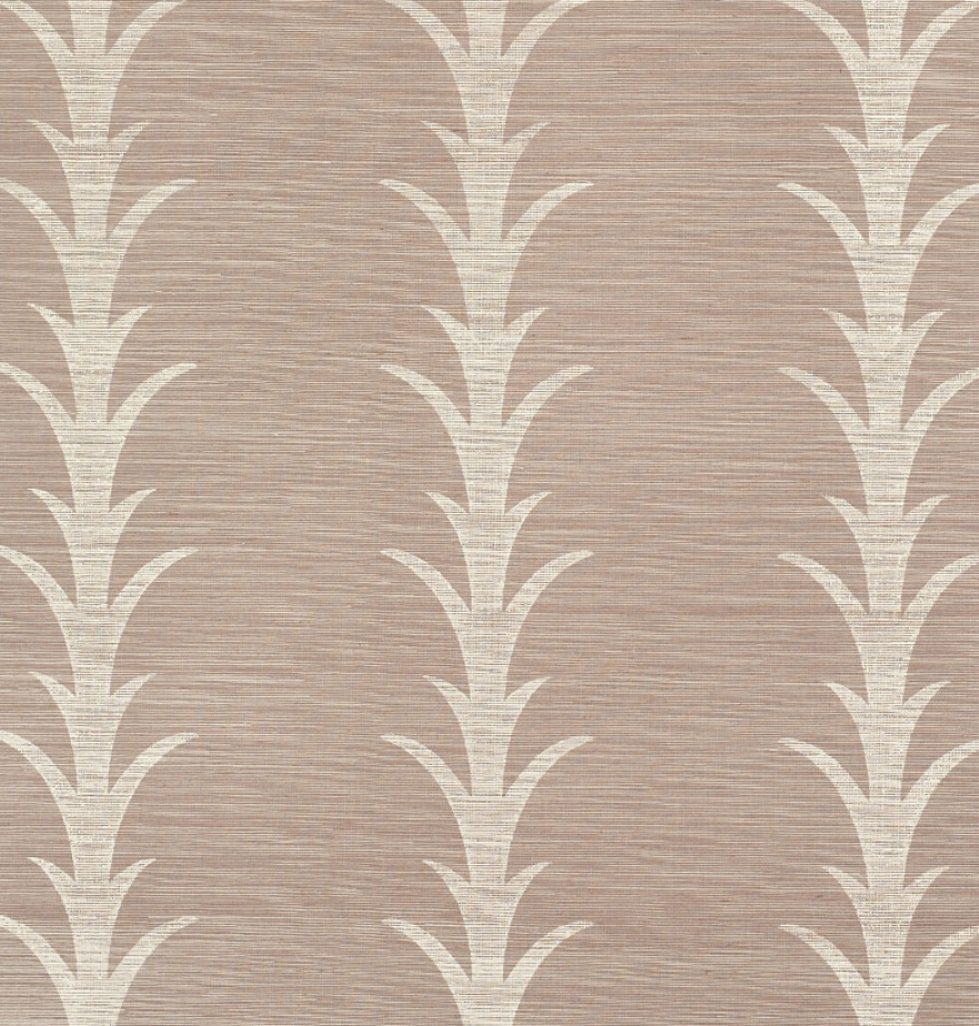 Acanthus Stripe  Sisal Wallpaper