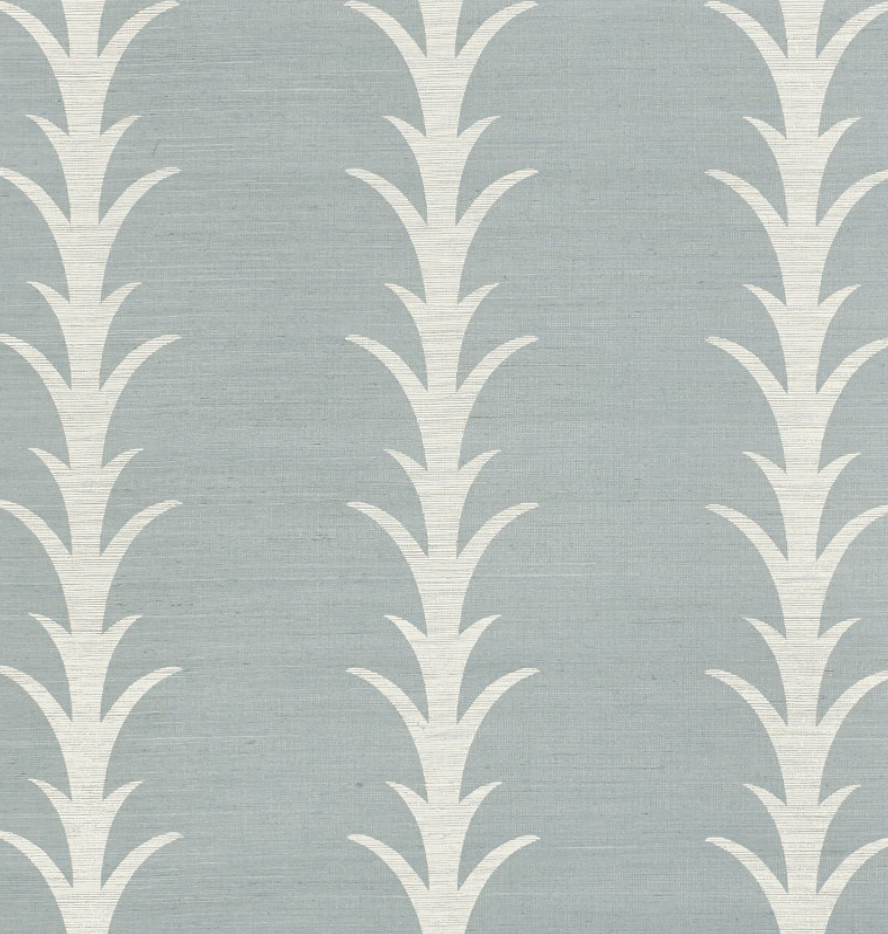 Acanthus Stripe  Sisal Wallpaper