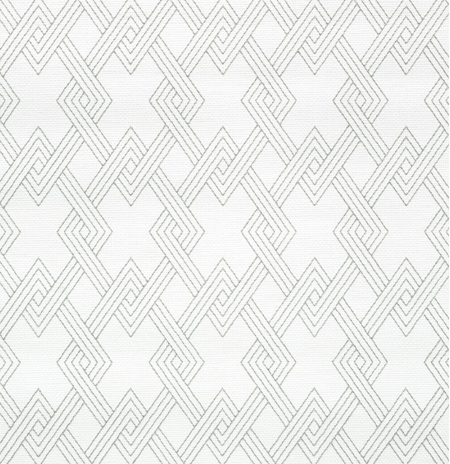 Hix Embroidered Sisal Wallpaper