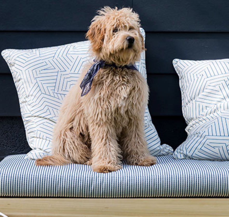 Stitched Stripe Indoor/ Outdoor Fabric