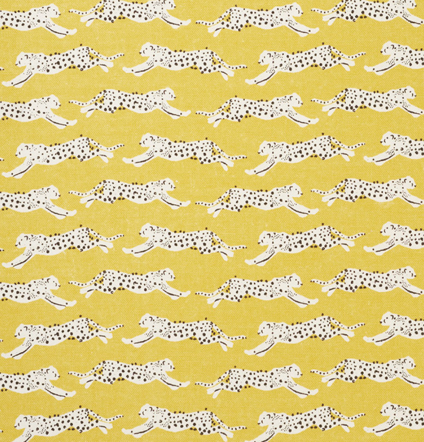Leaping Leapords Fabric