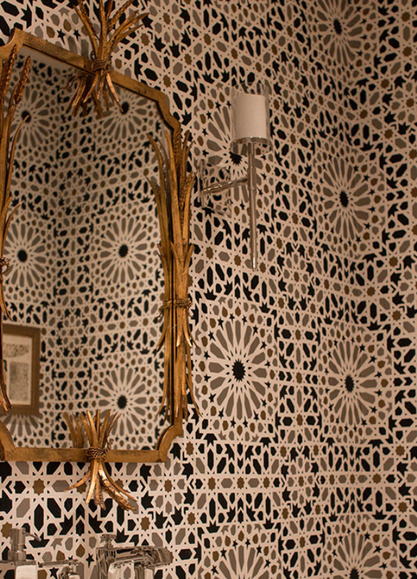 Nasrid Palace Mosaic Wallpaper