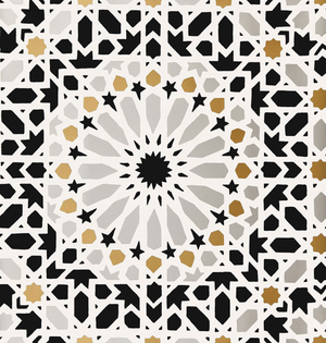 Nasrid Palace Mosaic Wallpaper