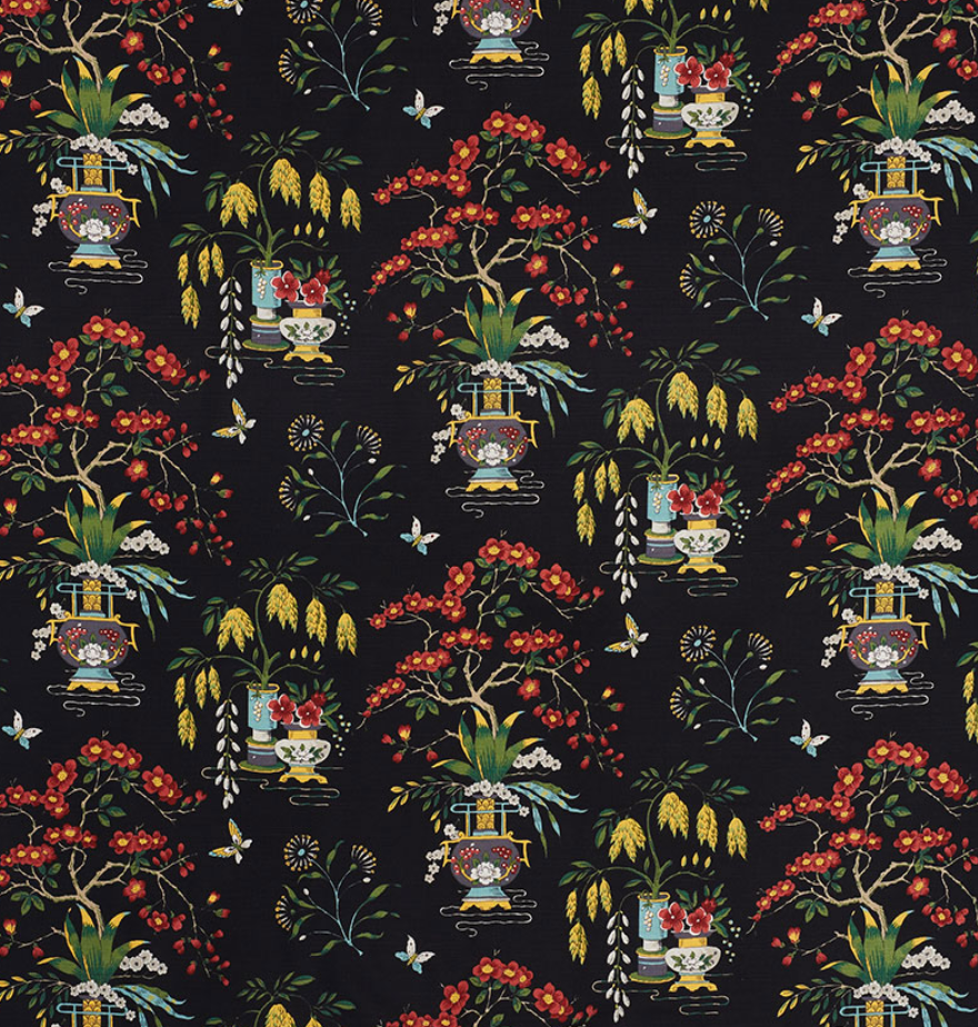 Ming Vase Fabric