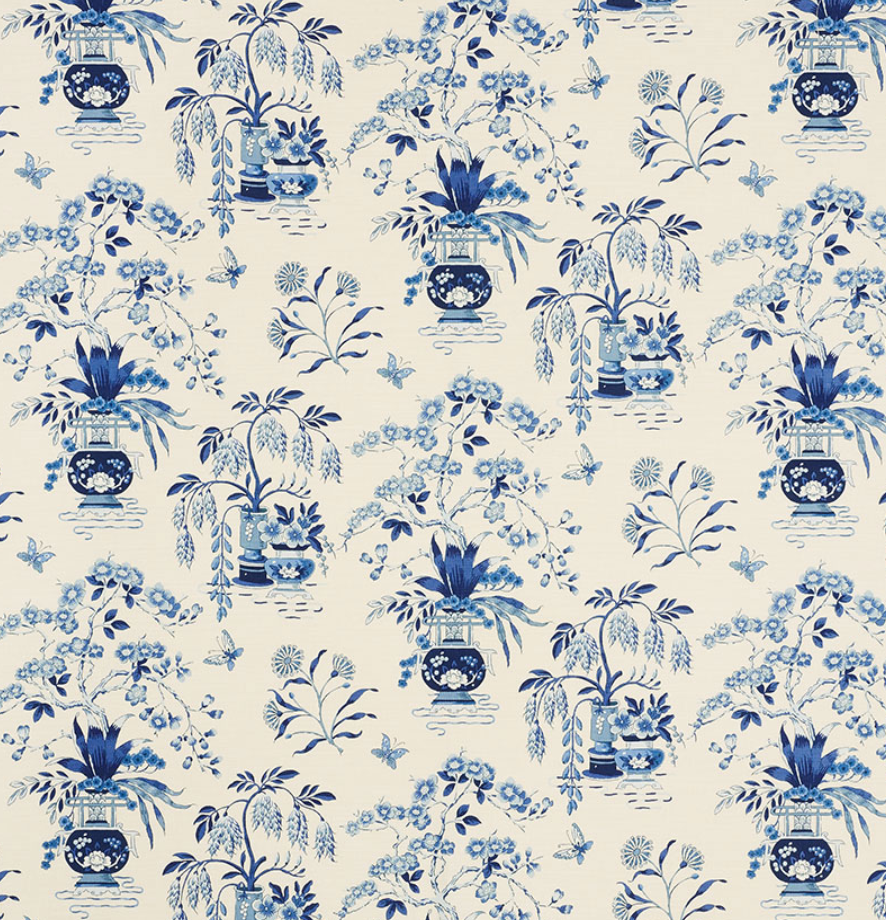 Ming Vase Fabric