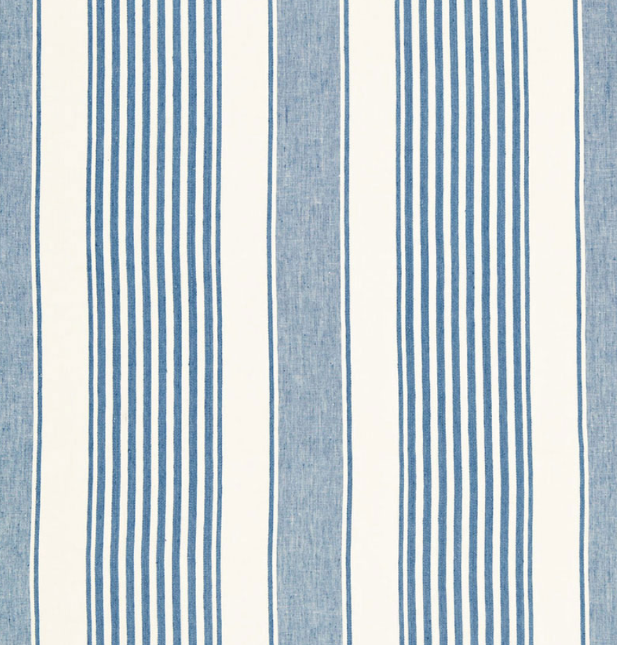 Summerville Linen Stripe Fabric