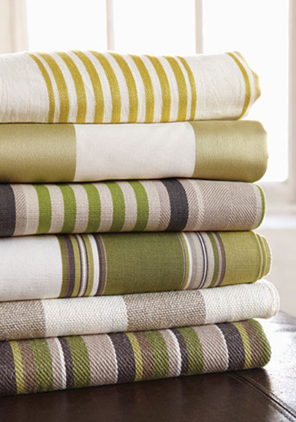 Summerville Linen Stripe Fabric