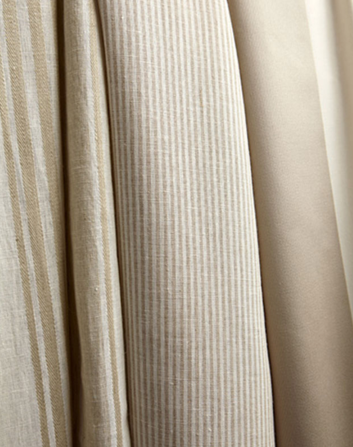 Summerville Linen Stripe Fabric