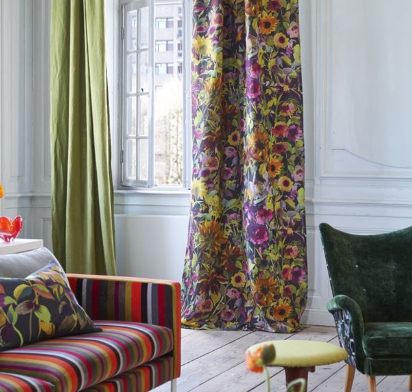 Indian Sunflower Fabric