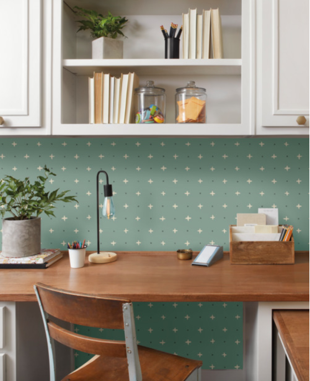 Magnolia Home Cross Stitch Wallpaper