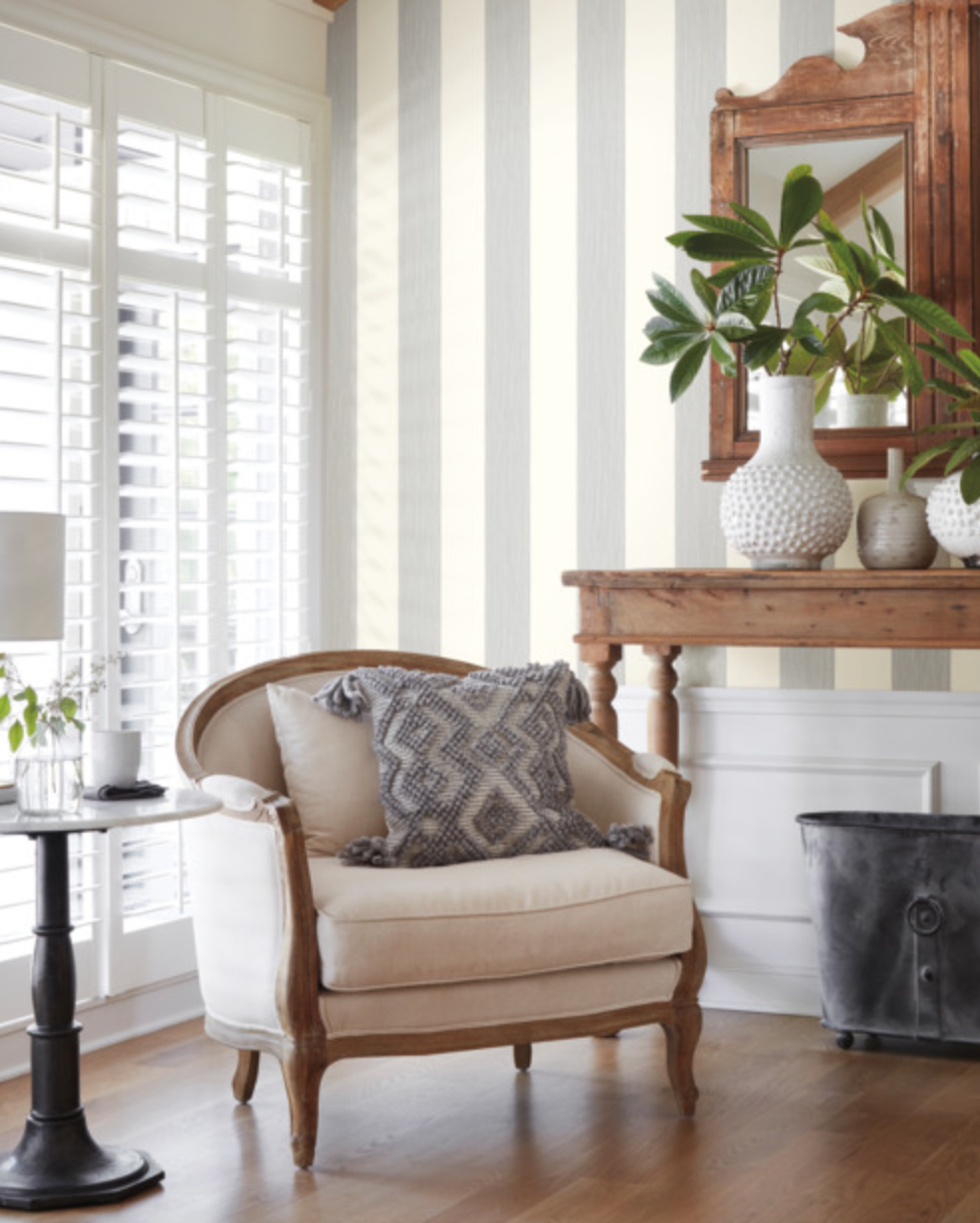 Magnolia Home Thread Stripe Wallpaper