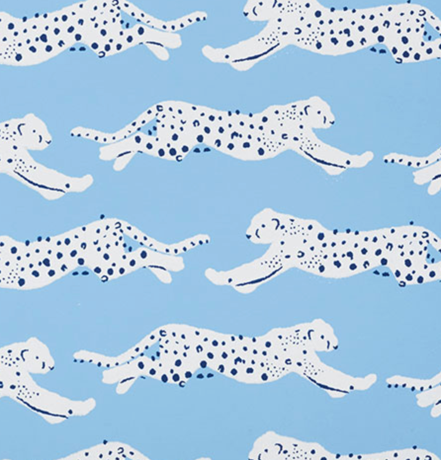 Leaping Leopard Wallpaper - Urban American Dry Goods Co.