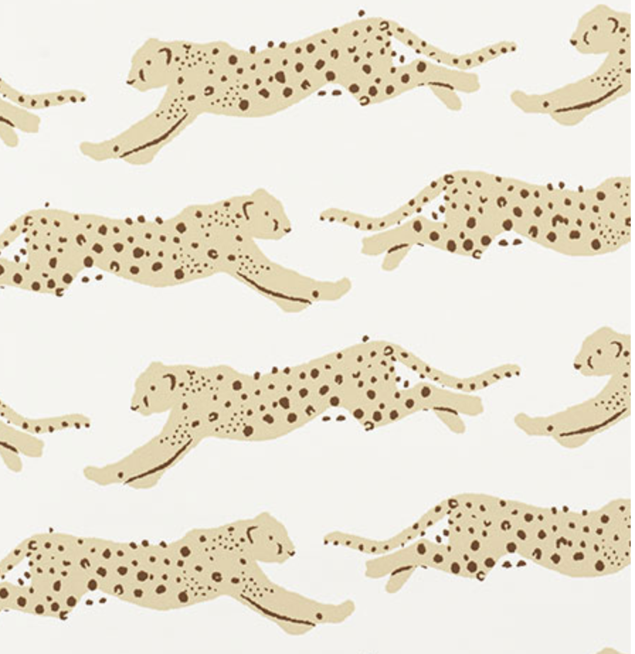 white cheetah print wallpaper