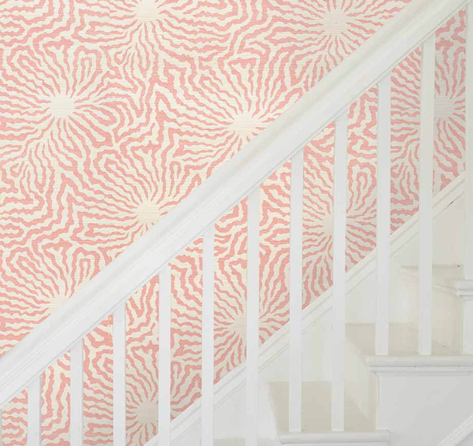 Flower Shock Sisal Wallpaper