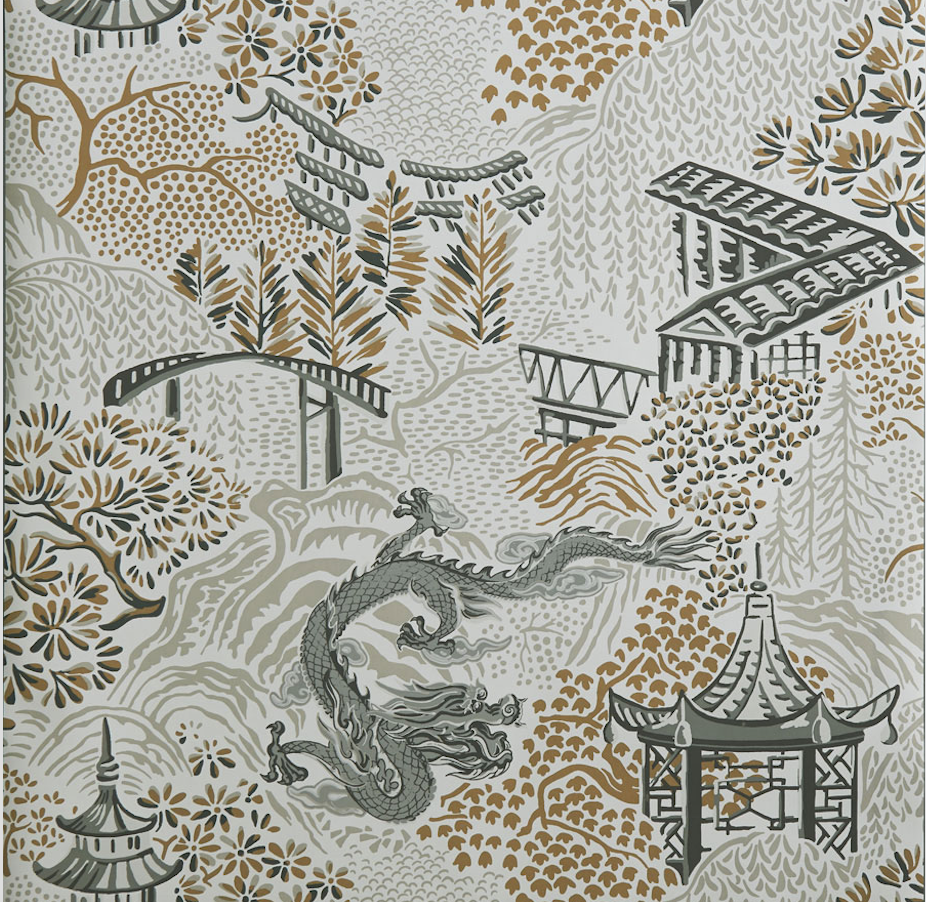 Asian Garden Wallpaper