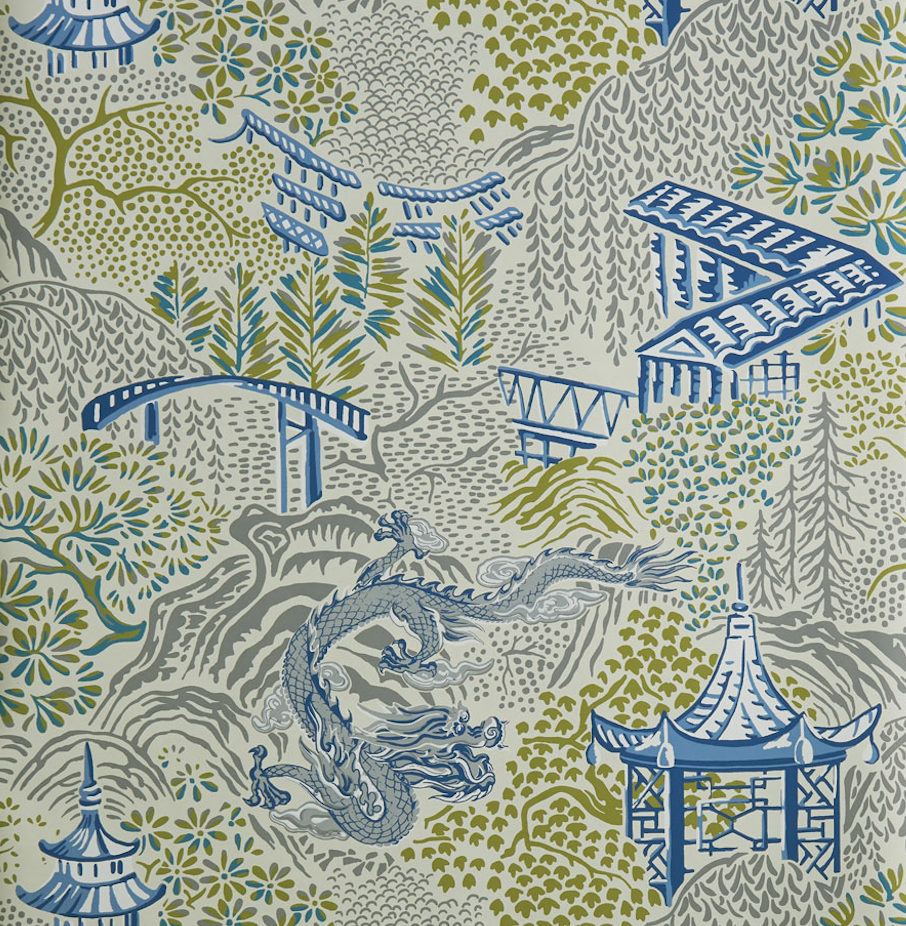 Asian Garden Wallpaper
