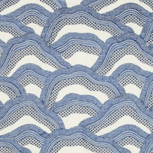 Les Rizieres Embroidered Fabric