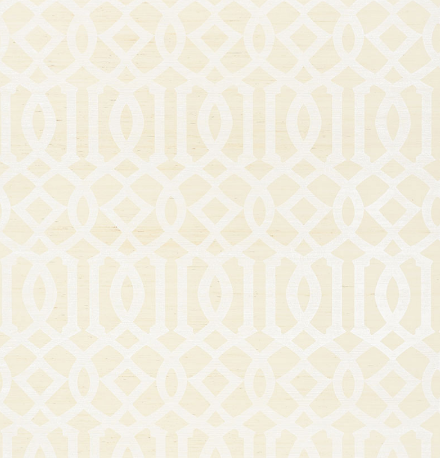 Imperial Trellis Sisal Wallpaper