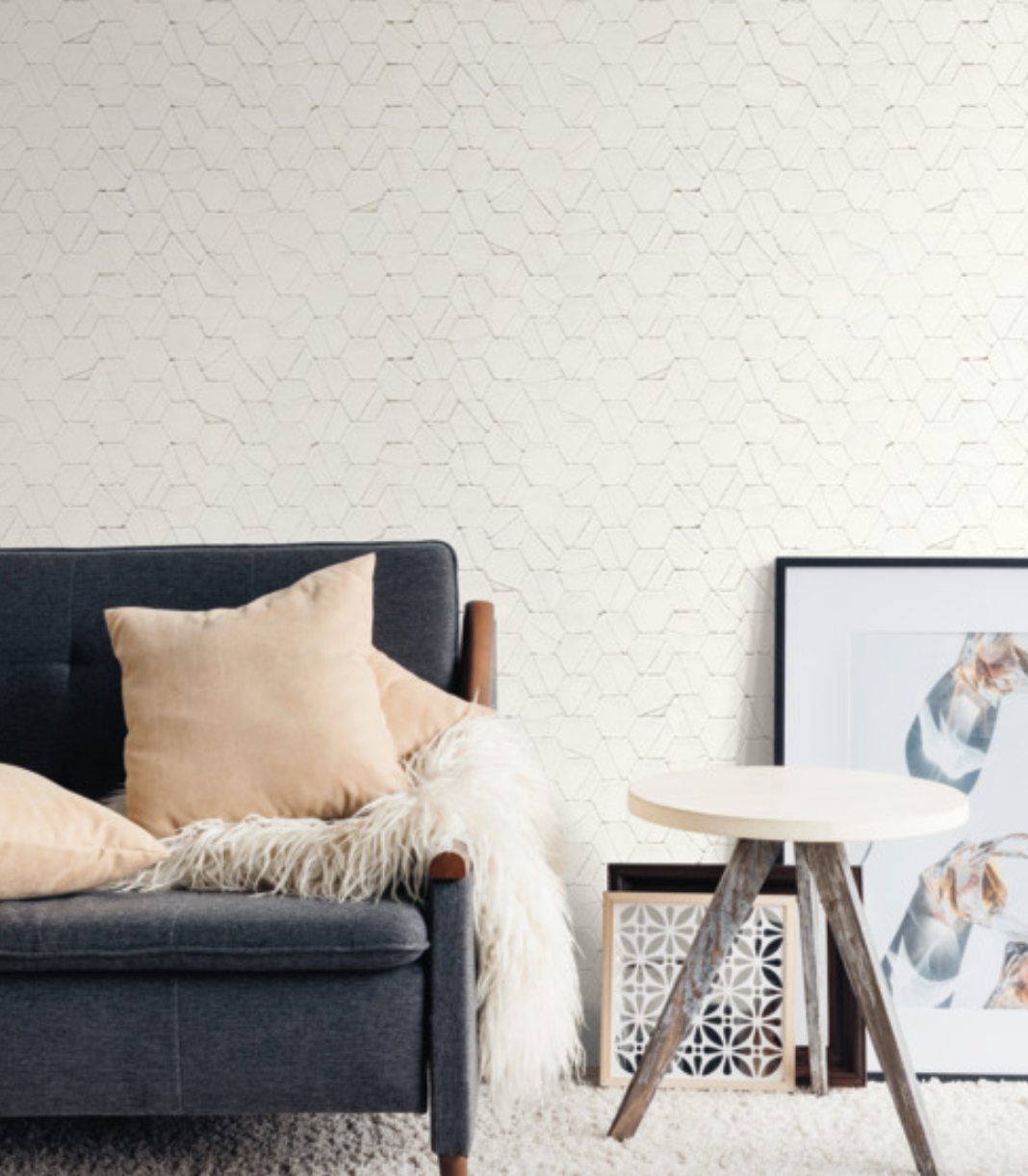 Tiled Hexagon Wallpaper