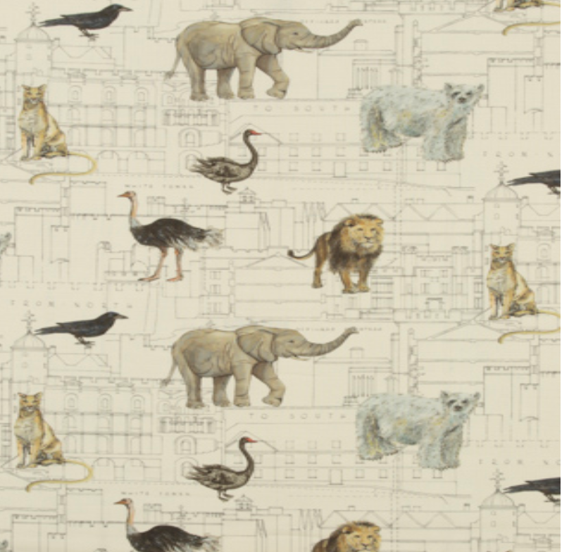 Royal Beasts Fabric