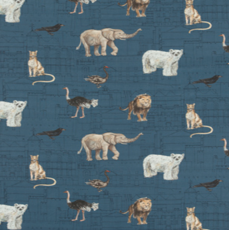 Royal Beasts Fabric