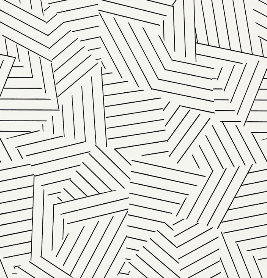 Deconstructed Stripe Wallpaper