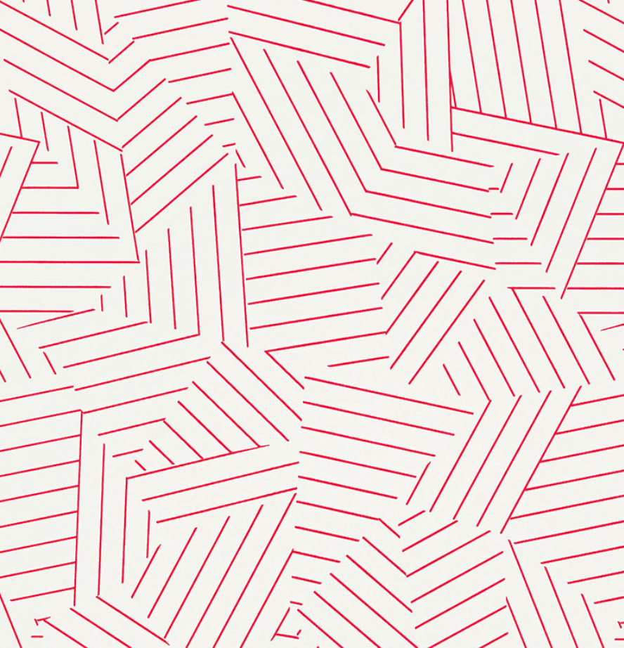 Deconstructed Stripe Wallpaper