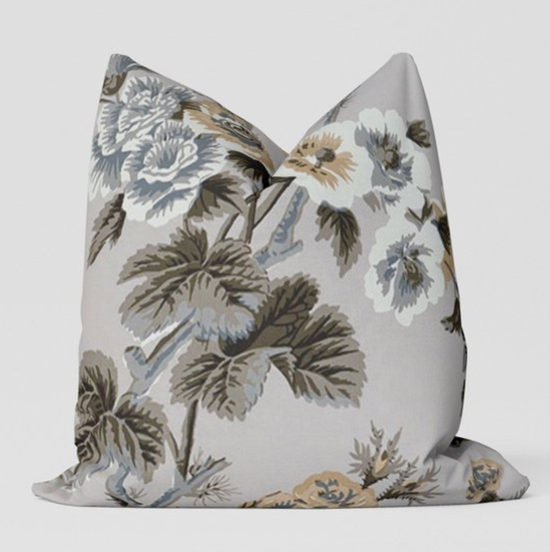 Pyne Hollyhock Pillow Cover