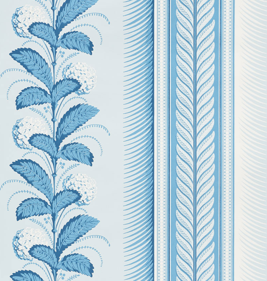 Hydrangea Drape Wallpaper