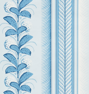 Hydrangea Drape Wallpaper