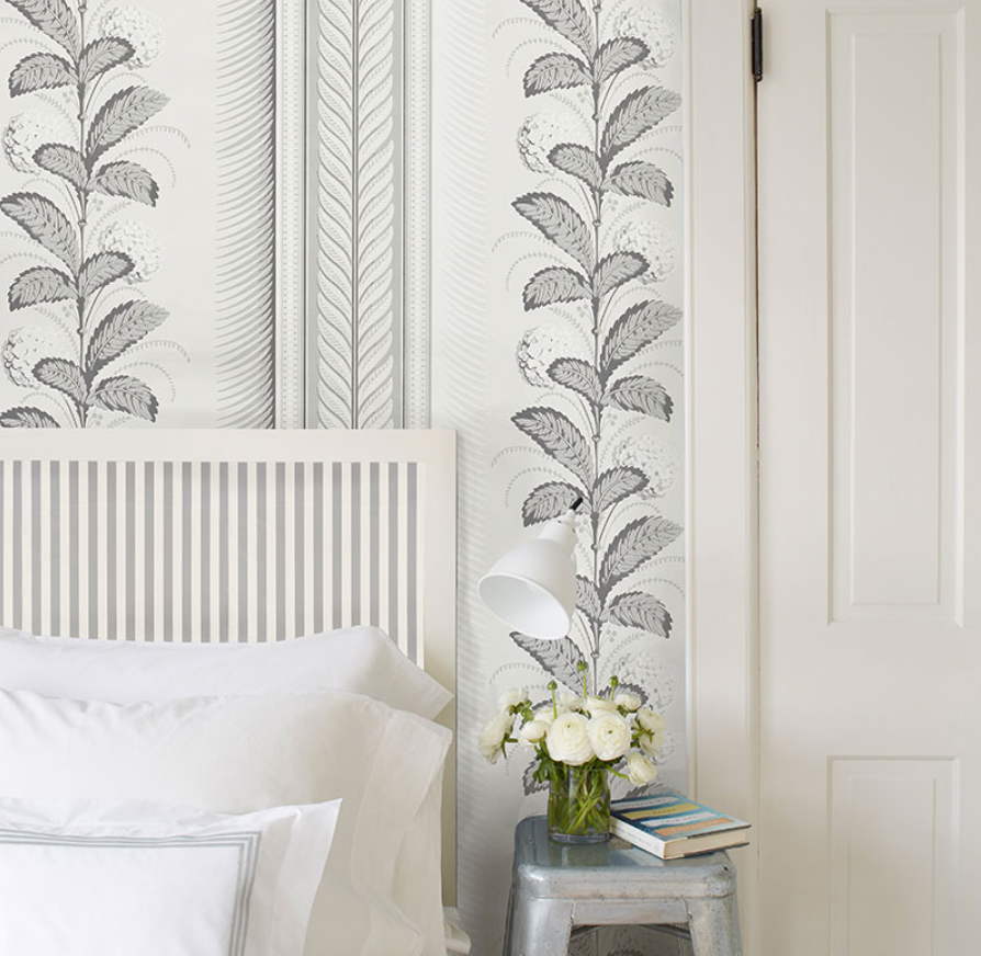 Hydrangea Drape Wallpaper