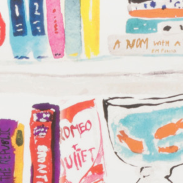 Bella Books Wallpaper