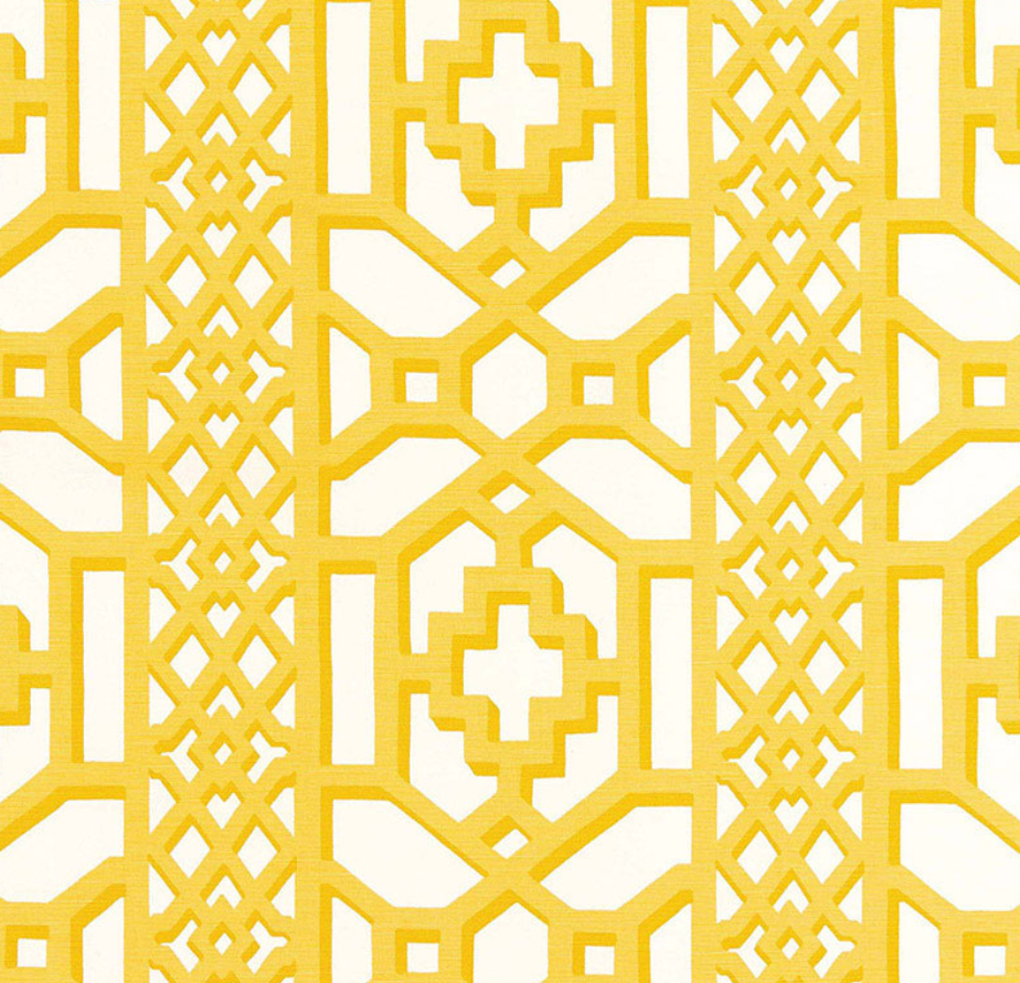 Zanzibar Trellis Matte Fabric