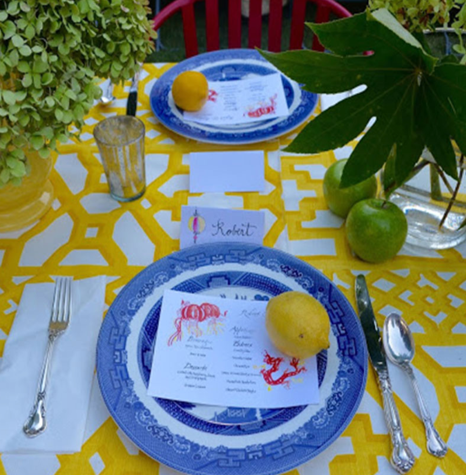 Zanzibar Trellis Matte Fabric