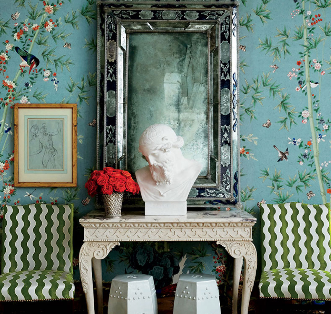 Brighton Pavilion Wallpaper Panel